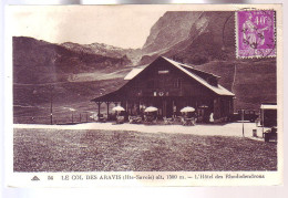 74 - COL Des ARAVIS - HÔTEL RHODODENDRONS - - Other & Unclassified