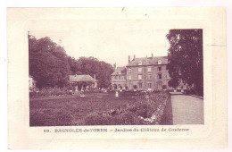 61 - BAGNOLES De L'ORNE - Le CHÂTEAU De COUTERNE  - Les JARDINS - - Bagnoles De L'Orne