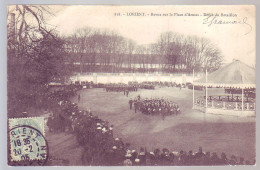 56 - LORIENT - DEFILE Du BATAILLON Sur La PLACE D'ARMES - ANIMÉE - - Lorient