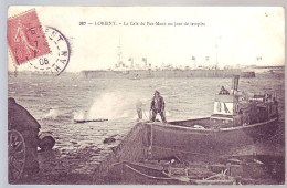 56 - LORIENT - CALE De PEN-MANE - JOUR De TEMPÊTE - ANIMÉE - - Lorient