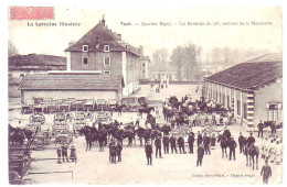 54 - TOUL - QUARTIER RIGNY - BATTERIE Du 39ème RENTRANT De La MANOEUVRE - ANIMÉE  - - Toul