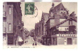 53 - MAYENNE - GRANDE RUE - ANIMÉE - - Mayenne