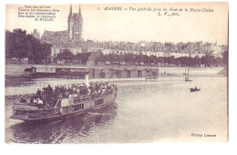 49 - ANGERS - VUE GÉNÉRALE PRISE Du PONT De La HAUTE CHAINE - PÉNICHES - ANIMÉE - - Angers