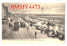 CPA - LES SABLES-D'OLONNE En 1925 - Le Remblai Et La Plage ( Bien Animée ) N° 22 - L L - Lévy Et Neurdein Paris - Sables D'Olonne