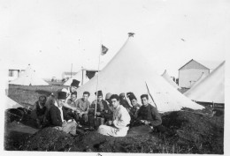 Photographie Photo Vintage Snapshot Militaire Military Bou Ficha Tunisie - Afrique