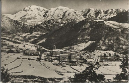 X125187 CATALUNYA LERIDA LLEIDA SOLSONES SAN SANT LORENZO LLORENC DE MORUNYS NEVADO VISTA GENERAL - Lérida