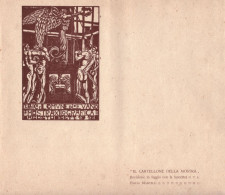 1912 - Xylographie Originale De Emilio Mantelli (Genova 1884 – Verona 1918) - Expo De 1912 - Stiche & Gravuren