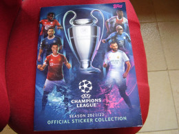 Album Chromos Images Vignettes Stickers Topps UEFA Champions League  ***  2021/22  *** - Album & Cataloghi