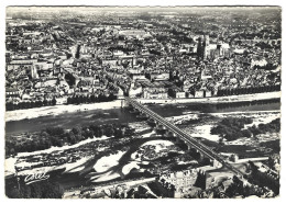 45 Orleans - Vu D'avion - Vue Generale  Et Le Pont Sur La Loire - Orleans