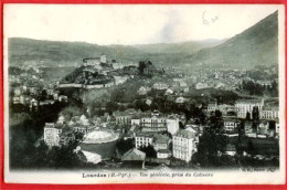 65 HAUTES PYRÉNÉES - LOURDES - VUE GÉNÉRALE, PRISE DU CALVAIRE - CPA (481)_CP38 - Lourdes