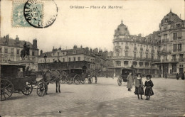 CPA Orléans Loiret, Place Du Martroi - Sonstige & Ohne Zuordnung