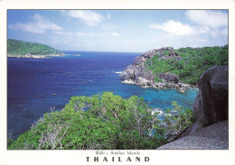 THAILANDE - Similan Islands - Phang Nga - Vue Sur La Mer - Rochers - Le Bord De L'île - Carte Postale - Thaïlande