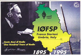 AK 210497 QSL - Italy - UmbrIa - Amateurfunk