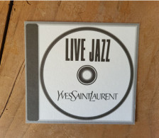 Carte YSL Live Jazz - Profumeria Moderna (a Partire Dal 1961)