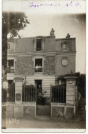 ESSONNES (91) - CARTE PHOTO VILLA - PLACE PAUL VAILLANT COUTURIER Anciennement ROND POINT DE CHANTEMERLE - Essonnes