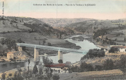 P-24-Mi-Is-938 : SAINT-JODARD. PONT DE LA VORDIAT SUR LA LOIRE. CARTE EN COULEUR - Autres & Non Classés