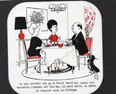 (humour)   Dessous De Plat Avec Un Dessin De JEAN BELLUS  (M6525) - Otros & Sin Clasificación