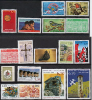 Andorre Année Complète 1996 XXX - Unused Stamps