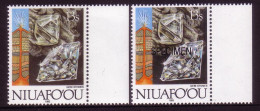 Niuafo'ou 1993 Diamond - MNH Stamp + Specimen Stamp - Mineral - Mineralen
