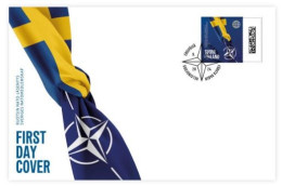 Finland Finnland Finlande 2024 Sweden's Entry Into NATO FDC - OTAN