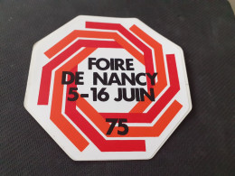 Autocollant Foire De Nancy 1975 - Stickers