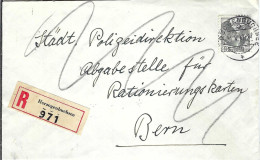 SUISSE 1947: LSC Rec. De Herzogenbuchsee Pour Bern - Cartas & Documentos