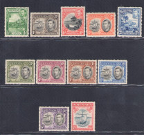 1938-50 Grenada, Stanley Gibbons N. 153/63 - 12 Valori - MNH** - Altri & Non Classificati