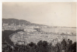 Photographie Photo Vintage Snapshot Cannes Port  - Lieux