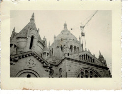 Ref 1 - Photo + Négatif : Basilique De Lisieux , Sainte Thérèse De L'enfant Jésus En Travaux - France . - Europe