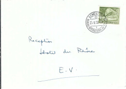 SUISSE 1958: LSC De Genève Pour Genève - Lettres & Documents