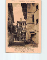 PEROUGES : Rue De La Place, La Maison Cazin Et A Maison Du Général Messimy - état - Pérouges