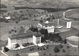 11655067 Menzingen Zug Seminar Und Pensionat Fliegeraufnahme Menzingen Zug - Autres & Non Classés