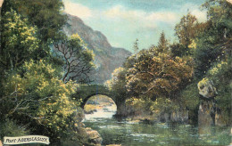 Scenic Postcard Wales Pont Aberglaslyn - Sonstige & Ohne Zuordnung