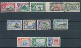 1939 Gilbert E Ellice Islands, Stanley Gibbons. N. 43- 54, Serie Di 12 Valori, MNH** - Altri & Non Classificati