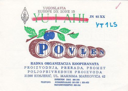 AK 210521 QSL - Yugoslavia - Kosjeric - Amateurfunk