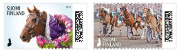 Finland Finnland Finlande 2024 100 Years Of Royal Trots Horses Set Of 2 Stamps MNH - Caballos