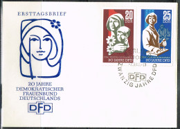 FEM-L8 - ALLEMAGNE DEMOCRATIQUE DDR N° 953/54 Fédération Démocratique Des Femmes - 1950-1970