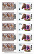 Finland Finnland Finlande 2024 100 Years Of Royal Trots Horses Sheetlet / Booklet MNH - Paarden