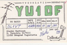 AK 210525 QSL - Yugoslavia - Serbia - Beograd - Radio Amateur