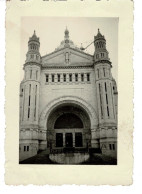 Ref 1 - Photo + Négatif : Basilique De Lisieux , Sainte Thérèse De L'enfant Jésus En Travaux - France . - Europa