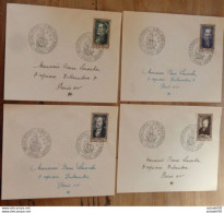Enveloppes : Lot De Personnalités , Musée Postal 1952 .......BOITE1......... 376 - 1921-1960: Période Moderne