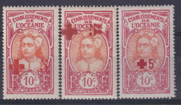 Océanie                            40/42 * - Unused Stamps