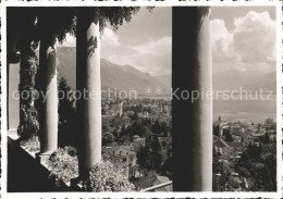 11654703 Locarno TI Blick Von Der Pension India  - Autres & Non Classés