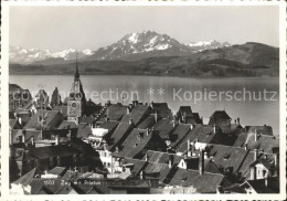 11654679 Zug ZG Stadtblick Mit Pilatus Zug - Altri & Non Classificati