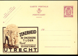 BELGIUM PPS 40C BROWN "SCEAU D'ETAT" SBEP 8 PUBLIBEL 423 UNUSED - Werbepostkarten