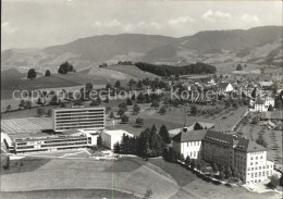 11654623 Menzingen Zug Seminar Und Pensionat Fliegeraufnahme Menzingen - Altri & Non Classificati