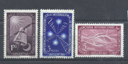 ARGENTINA   YVERT   540/42  MNH  ** - Unused Stamps