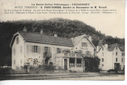 FAUCOGNEY Hôtel Terminus PROD'HOMME  BIASOLI - Faucogney