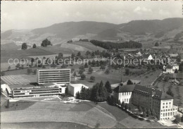 11654584 Menzingen Zug Seminar Und Pensionat Fliegeraufnahme Menzingen - Altri & Non Classificati