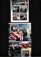 Central African Republic 2023 Famous People George H W Bush - Central African Republic